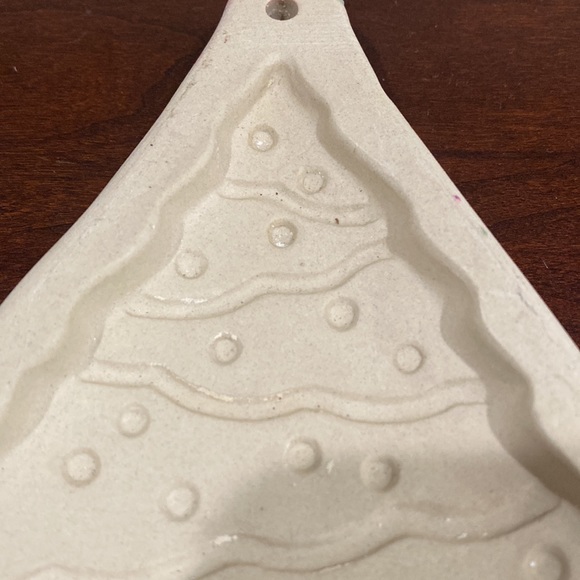 1994, Sassafras Superstone Clay Christmas Tree Cookie Mold - Picture 2 of 5